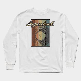 Superchunk Vynil Silhouette Long Sleeve T-Shirt